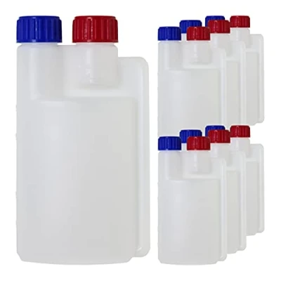 Imagen de Super Net Cali Botella dosificadora doble cuerpo 250 ml para dispensar productos químicos concentrados (6 Unidades)
