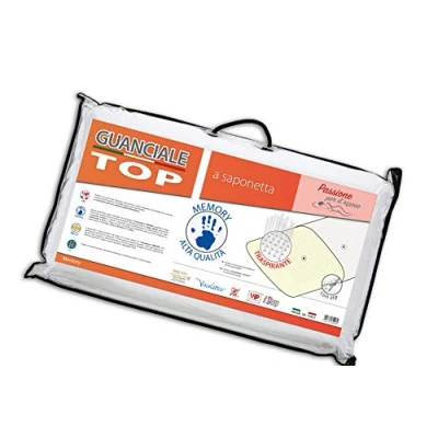 Imagen de V.I.P. Very Important Pillow Cojín Memory, Funda Tecnica Transpirable, Jabón con perforación Pasador
