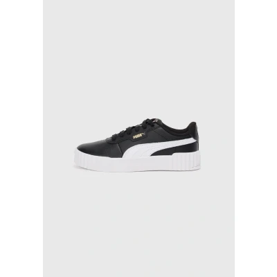 Imagen de PUMA Carina 3.0, Zapatillas Mujer, Black White Gold, 40.5 EU
