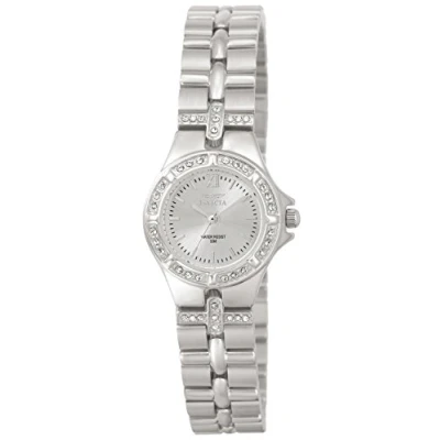 Imagen de Invicta Wildflower, Reloj de cuarzo para mujer acero inoxidable, 21 mm, Plata