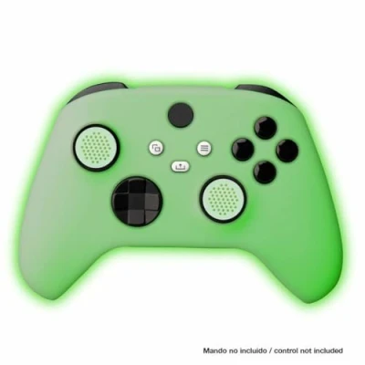 Imagen de Funda FR TEC Silicone Skin + Grips, Para Xbox Series Controller Wireless, Brilla en la oscuridad, Verde