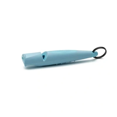 Imagen de ACME Silbato para perros No. 211,5 (actualización de 2023) Alpha Verison mejorado Ideal la devolución llamada Gran alcance Nuevo mango Frecuencia estandarizada (Baby Blue)