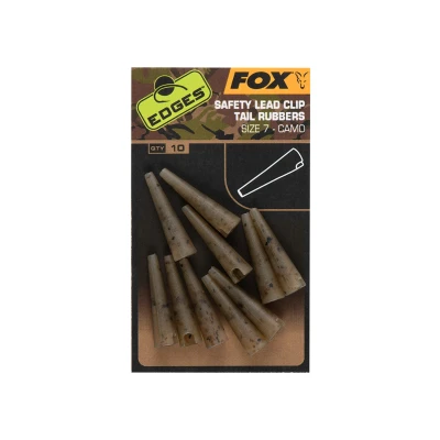 Imagen de Safety Lead Clip Tail Rubbers Fox Camo 7