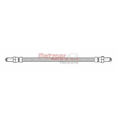 Imagen de METZGER 4112534 Latiguillos de Freno 360 M10 x 1 FORD: Capri, Capri III