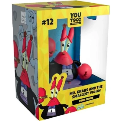 Imagen de Youtooz Mr Krabs and The Smallest Violin Figura de Vinilo 4.4 Pulgadas, Producto Oficial Mr. y el violín más pequeño Coleccionable Bob Esponja por Spongebob Squarepants Collection,