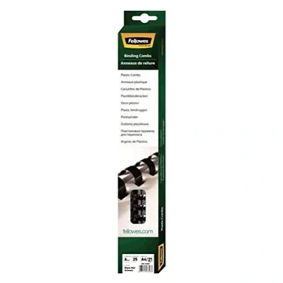 Imagen de Fellowes 5330102 Canutillos de plástico para encuadernar, Azul, 6 mm