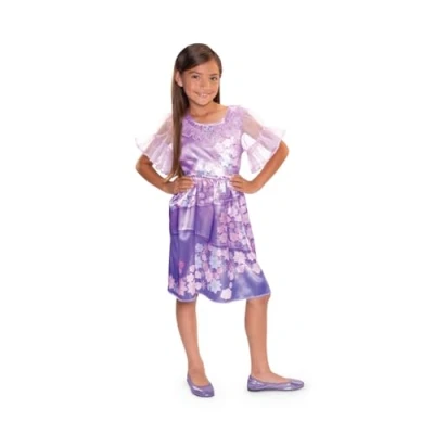 Imagen de Disney Encanto Isabela Classic Disfraz, ajedrez, Color Morado (LIRAGRAM 361 156979MEU_0192995078925)