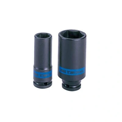 Imagen de King Tony 443541M 6 puntos en coche de tubo profundo impacto 41 mm 1/2 pulgadas negro