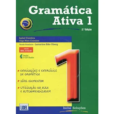 Imagen de Gramatica Ativa 1 + Cd (edicion Brasileño) (2ª Ed.)