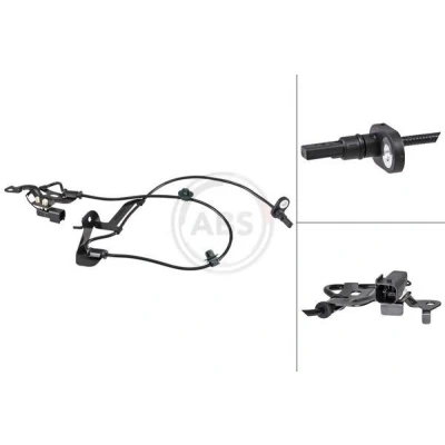Imagen de A.B.S. 31860 Sensor de ABS activo 1205 negro