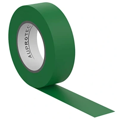 Imagen de 1 rollo VDE cinta aislante eléctrica PVC adhesiva 15mm x 10m DIN EN 60454 3 color: verde