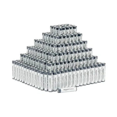 Imagen de Amazon Basics Pilas alcalinas AAA de uso industrial (300 unidades)