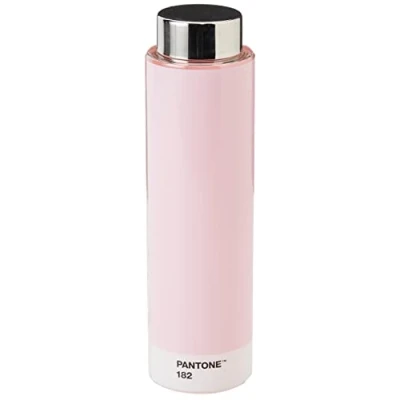 Imagen de Copenhagen design Pantone Drinking, Tritan (Plastic) Water Bottle, 500 ml, Light Pink, 182 C, One Size, 101080182, Acero Inoxidable