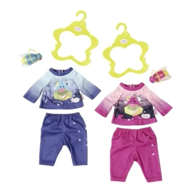 Imagen de BABY born Play&amp;Fun Nightlight Outfit Juego de ropita para muñeca Accesorios muñecas (Juego muñeca, 3 año(s), Multicolor, 43 cm, Chica, cm) , color/modelo surtido