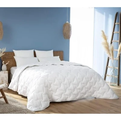 Imagen de Abeil Edredón ligero anti transpiración fibras TopCool Poliéster blanco 200g/m², Cama 150/160 220 x 240 cm