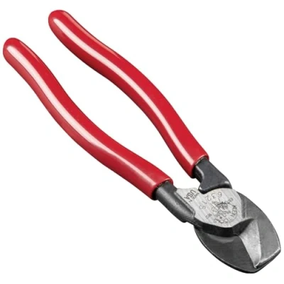 Imagen de KLEIN TOOLS 63215 Cortador de cables compacto alto apalancamiento, forjado acero duradero, ideal para cortar aluminio y cobre