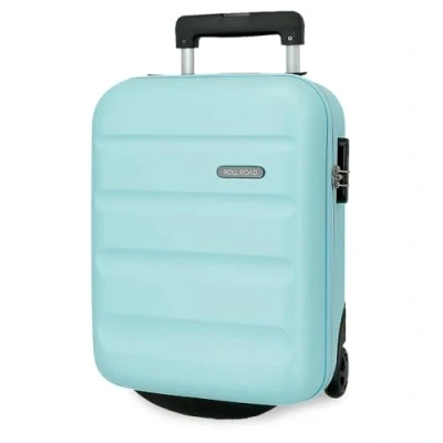 Imagen de Roll Road Flex Maleta de Cabina Azul 31x40x20 cms Rígida ABS Cierre combinación Lateral 33L 2,12 kgs 4 Ruedas Dobles Equipaje Mano