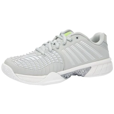 Imagen de K Swiss Performance Express Light 3, Zapatos de Tenis Mujer, Gray Violet/White/Lime Green, 36 EU