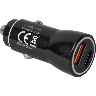 Imagen de START 10991 Cargador de coche para móvil con testigo negro