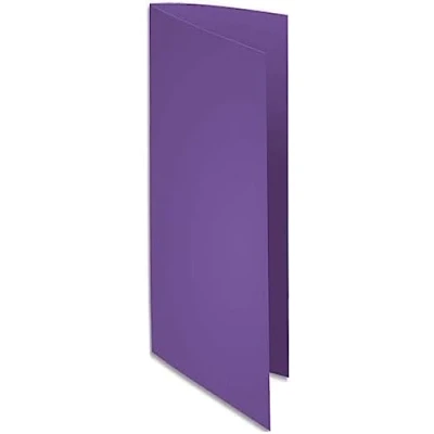 Imagen de Exacompta 210008E Lote de 100 Subcarpetas Rock&quot;S 220, Color Morado