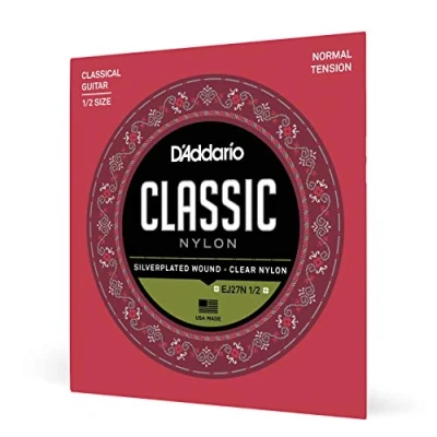 Imagen de D&#039;Addario EJ27N 1/2 Student Classics Normal (.029 .045) Scale Classical Guitar Strings