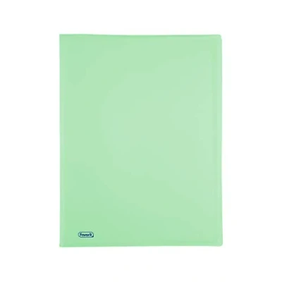 Imagen de Favorit 400116609 protector P @ stel con 20 sobres lisas, tamaño Interior 22 x 30 cm, Color Esmeralda