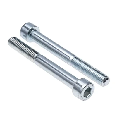 Imagen de Tornillos de Cabeza Cilindro M5 Strenght Sleel Class 8.8 (Paquete 10) Hexagonal Bañados en Zinc con Rosca Cilíndrica Alta Resistencia Certificada DIN912 (5mm x 50mm)