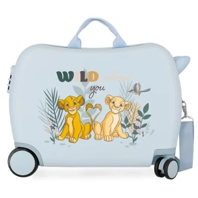 Imagen de Disney Before The Bloom Maleta Infantil Azul 50x38x20 cms Rígida ABS Cierre de combinación lateral 34L 3 kgs 4 0