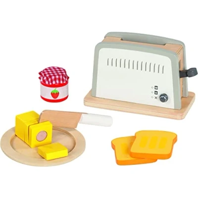 Imagen de GOKI Tostadora Juguetes de Cocina, Multicolor (51507)