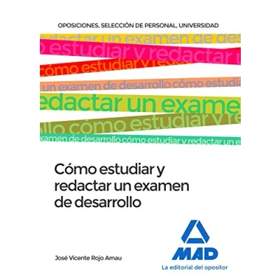 Imagen de Cómo estudiar y redactar un examen de desarrollo