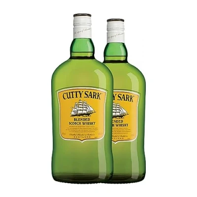 Imagen de Whisky Blended Cutty Sark Botella Especial 1,75 L (Caja de 2 L)