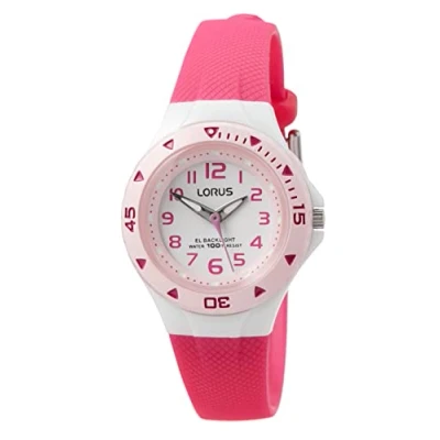 Imagen de Lorus Reloj Analogico para niñas de Cuarzo con Correa en Silicona R2339DX9