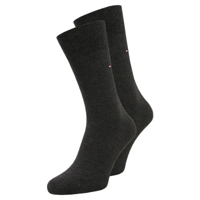 Imagen de Tommy Hilfiger Classic 2P Calcetines, Hombre, Talla: 39 42, Middle grey melange