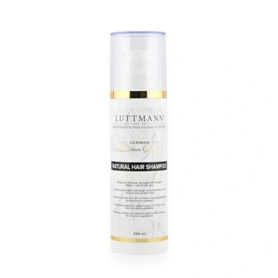 Imagen de LUTTMANN® Natural Hair Shampoo 200 ml Champú para el cabello de recambio pelucas Limpieza intensiva todas las pelucas, postizos, extensiones y humano