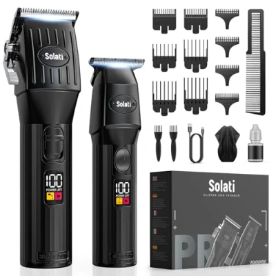 Imagen de Maquina Cortar Pelo, Cortapelos Hombre Pelo Profesional de Afeitar Juego Para Recortadora Barba Regalos Hombres