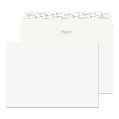 Imagen de Sobres Blake Premium Business con solapa autoadhesiva, 120 g/m², color blanco, tamaño C5, 162 x 229 mm