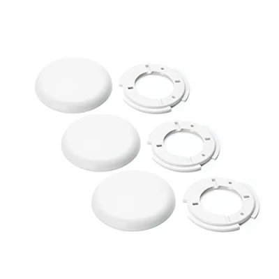 Imagen de Caja de distribución extra plana PVC, 3 unidades, color blanco