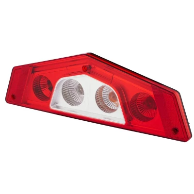 Imagen de HELLA 2VP 012 570 121 Piloto posterior derecha transparente, Rojo negro con lámpara