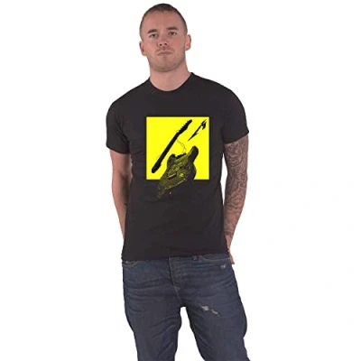 Imagen de Metallica T Shirt M72 Seasons Broken Burnt Guitar Nuevo Oficial Unisex Negro Size M