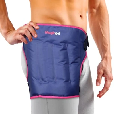 Imagen de Magic Gel Bolsa de Frio o Calor para Lesiones en Caderas (Extra grande) Faja Congelador Microondas Alivia Dolores Cadera Rígida, Postoperatoria, Inflamación y Espalda