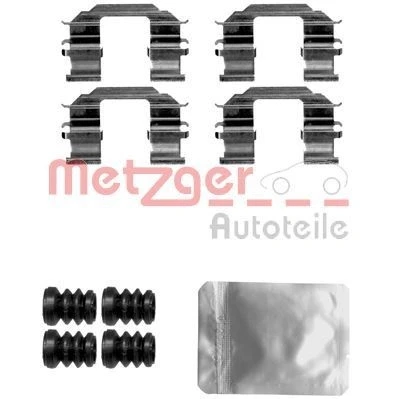 Imagen de METZGER 109 1870 Kit de accesorios, pastillas frenos CHEVROLET: Kalos Hatchback