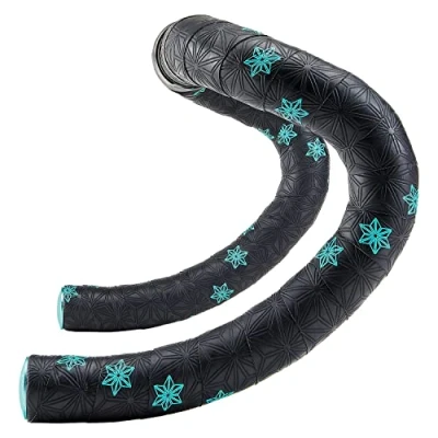 Imagen de SUPACAZ Cinta Manillar Super Sticky Kush Galaxy, Negro, Unisex Adulto, Estampado Celeste, Definir