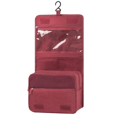 Imagen de AiQInu Neceser Viaje,Impermeable de Gran Capacidad Maquillaje,Bolsa Aseo con Gancho Colgante para Hombre y Mujer Accesorios Viaje