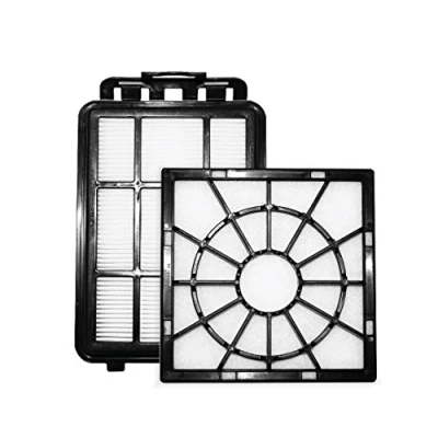 Imagen de AEG AEF155 Juego microfiltro, 1 Escape, Intercambio de Filtro, Rendimiento filtración óptimo, Potencia succión Mejorada, Aire Limpio, Negro, Plástico