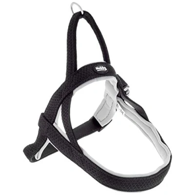 Imagen de Nobby Norweger Preno Arnés de malla S M (L: 38 50 cm + 36 cm; B: 20/25 mm), gris