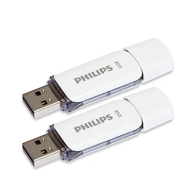 Imagen de Philips USB Flash Drive Snow Edition 32GB, USB2.0, 2 Paquetes