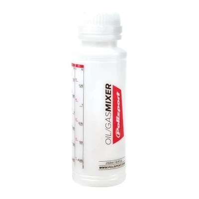 Imagen de Polisport 8152600001 ProOctane Mezclador de Aceite 125ml plástico Resistente y Duradero con medidor Grabado en el Recipiente Color Transparente