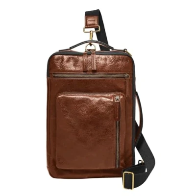 Imagen de Fossil Billetero para Hombre Buckner, Piel ecológica Commuter coñac 25,4 cm L x 6,35 A 33,655 MBG9483222
