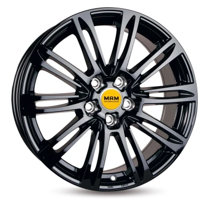 Imagen de MAM WHEELS 5Taladro(s) 18Pulgada 112mm Llanta de aleación A4 negro MAMA48018511250BP Aluminio