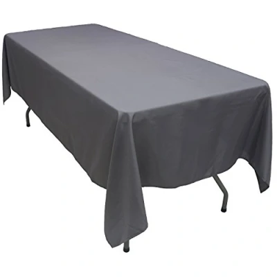Imagen de KaitatsuSen Mantel Rectangular de Tela Poliéster, Antracita, 150x300 cm